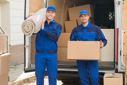 Local man and van removals service in Ilford near residential streets