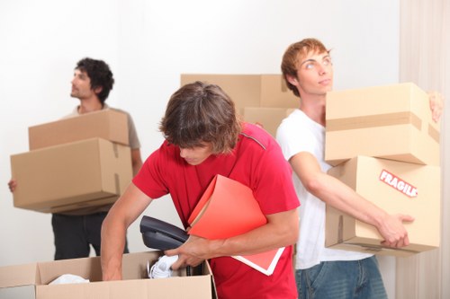 Local moving team providing removal services across Ilford