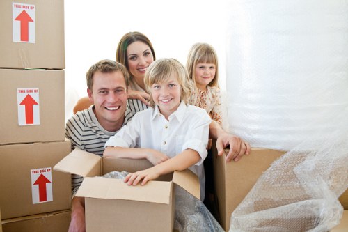 Careful fragile item packing for a relocation in Ilford