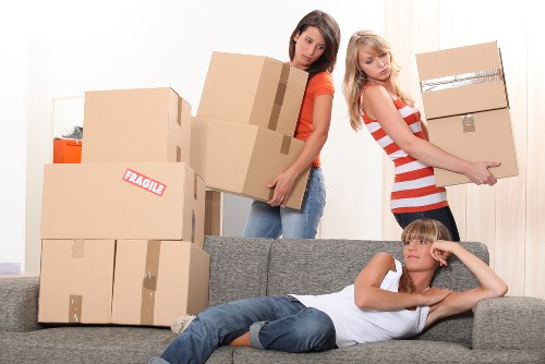 Local removals service handling access and parking challenges